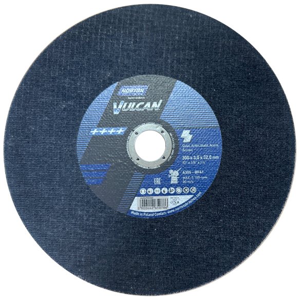 NOR VULCAN 300x3.0x32.0 A30S Cutting Disc | Stationary Metal - Dnipro-Abraziv