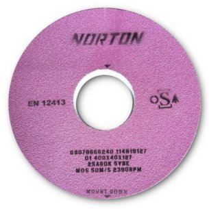 Круг шліфувальний NORTON 400x40x127 25A60K | Фінішне полірування