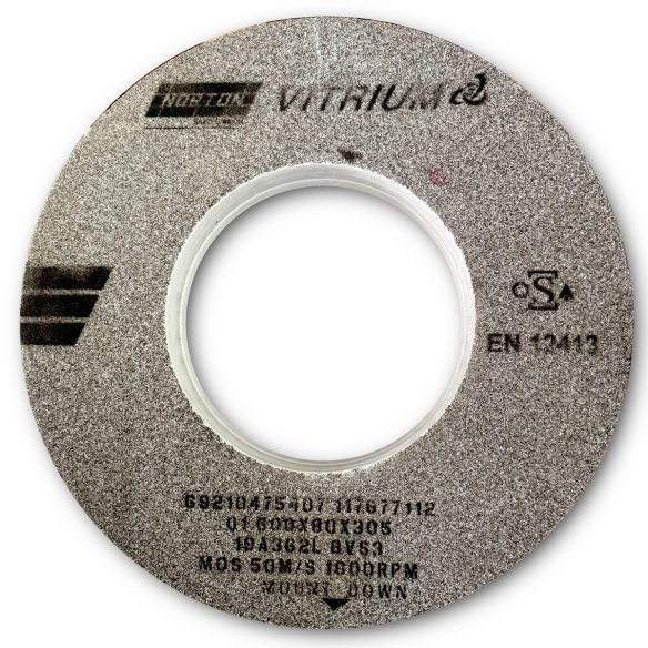 NORTON Grinding Wheel 600x80x305 19A362L | Industrial