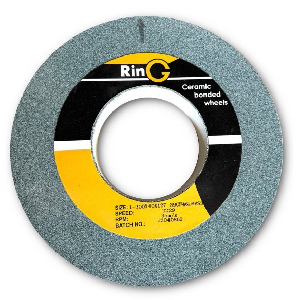 Grinding Wheel GC 300x40 | For Cast Iron, Ceramics, Glass | F46L