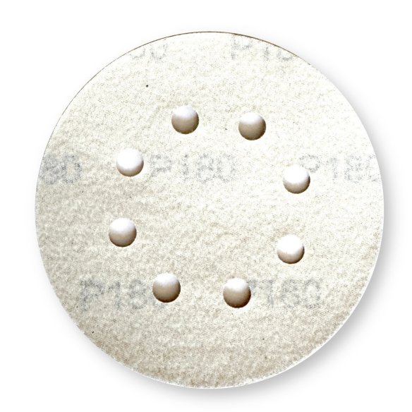 Sanding Disc Ring P180 125mm | Hook-and-Loop for Delicate Work | dnipro-abraziv.com