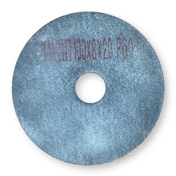 Polishing Wheel 100x8x20 F60 | Vulcanite "Kit" | dnipro-abraziv.com