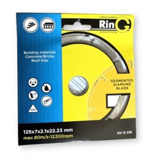 SEGMENT Ring Diamond Cutting Disc 125mm | for Granite, Concrete | dnipro-abraziv.com