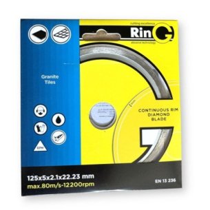 TILE Ring Diamond Cutting Disc 125mm | for Ceramics, Marble | dnipro-abraziv.com