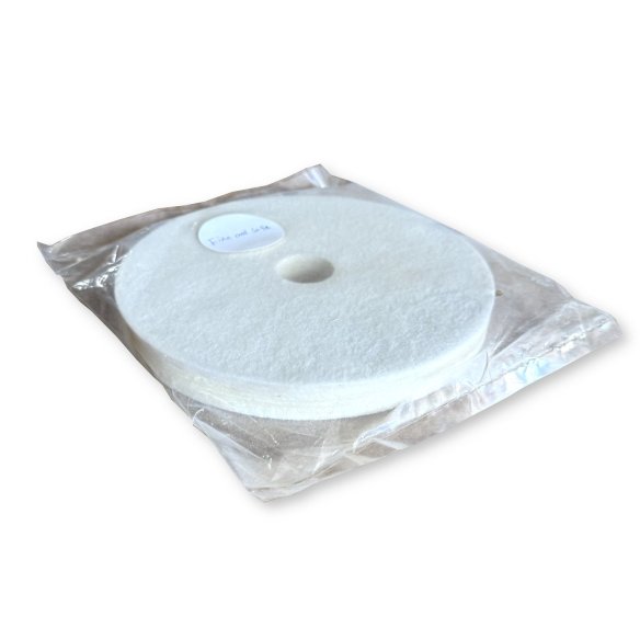 Fine Wool Felt Wheel 200x20x32 (40 g/m²) | for Final Polishing | Dnipro DZS