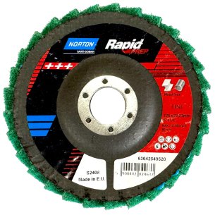 Круг Beartex Spe Xfld 125x22 s2408 | Нетканий для Фінішної Обробки Металу - Dnipro-Abraziv