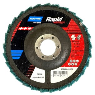 Круг Beartex Spe Xfld 125x22 s2508 | Нетканий для Ультра-Фінішу Металу - Dnipro-Abraziv